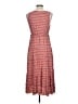 Max Studio 100% Rayon Print Red Casual Dress Size L - photo 2