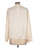 J.Crew 100% Polyester Ivory Long Sleeve Blouse Size L - photo 2