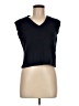 Unbranded 100% Acrylic Black Sweater Vest Size M - photo 1