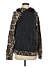 White Birch Animal Print Black Pullover Sweater Size S - photo 1