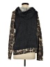 White Birch Animal Print Black Pullover Sweater Size S - photo 2