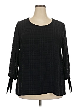 Skies Are Blue 3/4 Sleeve Blouse (view 1)