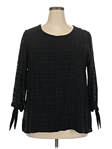 Skies Are Blue 3/4 Sleeve Blouse (view 1)