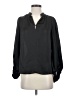 Vince Camuto 100% Polyester Black Long Sleeve Blouse Size XS - photo 1