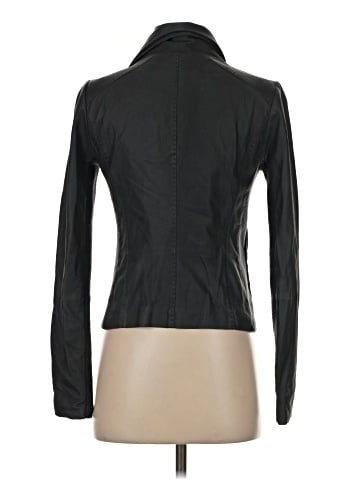 Vince. Leather Jacket (view 2)