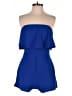 Crystal Sky Color Block Blue Romper Size M - photo 1