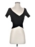 Lucy Paris Black Short Sleeve Top Size S - photo 1