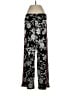 Susan Graver Tropical Black Track Pants Size S - photo 1