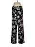 Susan Graver Tropical Black Track Pants Size S - photo 2
