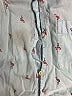 Old Navy 100% Cotton Hearts Blue Long Sleeve Button-Down Shirt Size S - photo 3