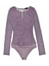 Haute Monde Purple Bodysuit Size M - photo 1