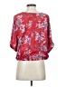 Staring at Stars 100% Polyester Red Short Sleeve Blouse Size S - photo 2
