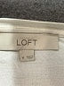 Ann Taylor LOFT 100% Viscose Ivory Short Sleeve Top Size M - photo 7