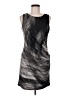 Nine West Graphic Black Cocktail Dress Size 8 (petite) - photo 1