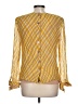 Carlisle 100% Silk Yellow Long Sleeve Silk Top Size 10 - photo 2
