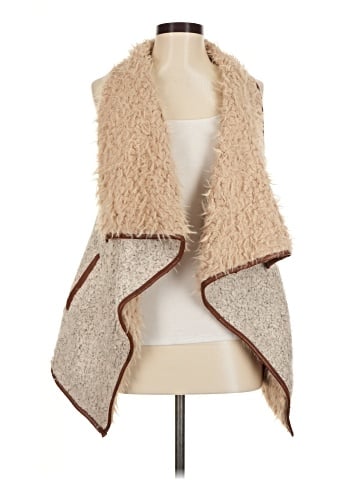Love Tree Faux Fur Vest (view 1)