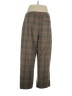 Old Navy Plaid Brown Casual Pants Size XL - photo 2