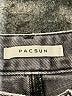 PacSun 100% Cotton Hearts Gray Denim Shorts Size 25 waist - photo 3