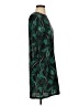 Equipment 100% Polyester Print Multi Color Green Casual Dress Size S - photo 4