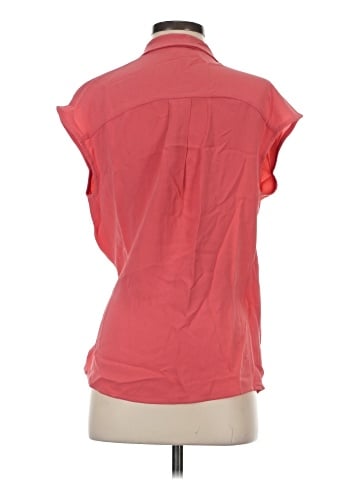 Ralph Rucci Short Sleeve Silk Top (view 2)