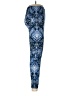 French Laundry Print Blue Leggings Size M - photo 4
