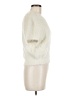 Open Edit 100% Nylon Ivory Short Sleeve Top Size M - photo 4