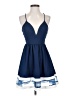 A'gaci Blue Cocktail Dress Size S - photo 1
