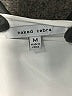 Naked Zebra White Sleeveless Blouse Size M - photo 7