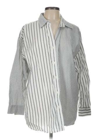 Banana Republic Factory Store 3/4 Sleeve Button-Down Shirt (view 1)