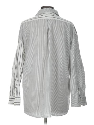 Banana Republic Factory Store 3/4 Sleeve Button-Down Shirt (view 2)