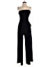 Express Solid Black Jumpsuit Size S - photo 1