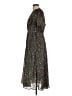 Hayden 100% Polyester Gray Casual Dress Size L - photo 5