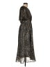 Hayden 100% Polyester Gray Casual Dress Size L - photo 4