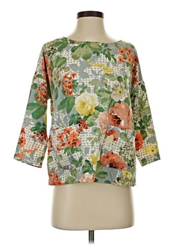 HD in Paris 3/4 Sleeve Blouse (view 1)