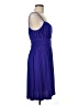 Halogen Solid Blue Cocktail Dress Size Med Petite - photo 4
