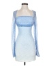 Lulus Blue Cocktail Dress Size XS - photo 1