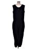 Zuda Solid Black Jumpsuit Size L - photo 2