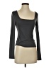 Shein Gray Long Sleeve T-Shirt Size 4 - photo 1