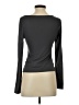 Shein Gray Long Sleeve T-Shirt Size 4 - photo 2
