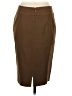 Insight Solid Brown Casual Skirt Size 4 - photo 2