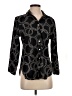 Chico's Black 3/4 Sleeve Button-Down Shirt Size S - photo 1