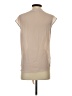 Trouve 100% Polyester Tan Sleeveless Blouse Size XS - photo 2