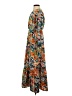 Shein Print Orange Casual Dress Size 2 - photo 5