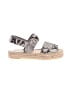 Vince. Animal Print Gray Sandals Size 8 - photo 1