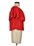Holding Horses 100% Rayon Red Short Sleeve Blouse Size XS - photo 4