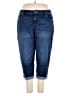 Lane Bryant Solid Blue Jeans Size 20 - photo 1