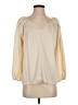 Ann Taylor LOFT 100% Polyester Ivory 3/4 Sleeve Blouse Size S - photo 1