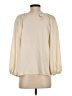 Ann Taylor LOFT 100% Polyester Ivory 3/4 Sleeve Blouse Size S - photo 2