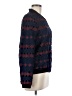 Ivanka Trump 100% Polyester Argyle Blue Jacket Size 8 - photo 4