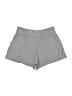 Garnet Hill Stripes Gray Athletic Shorts Size S - photo 2